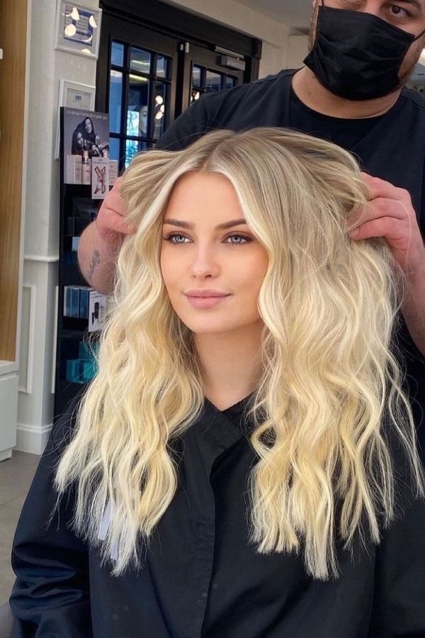 Blonde hair care