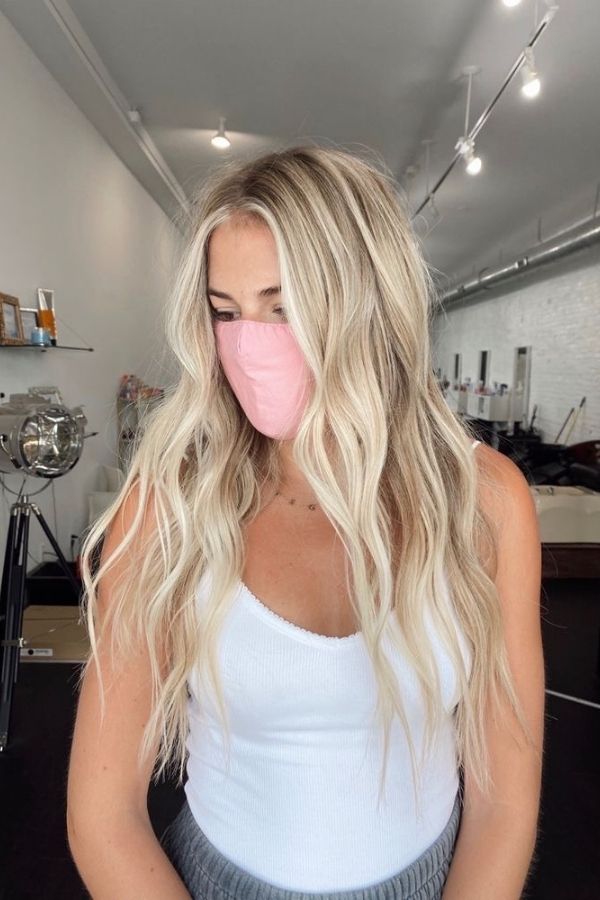 How to quickly grow hair after coloring in blonde?
