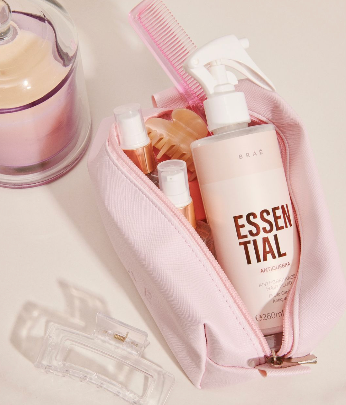 DIY Blonde Hair Maintenance: Using BRAE Essential Spray at Home