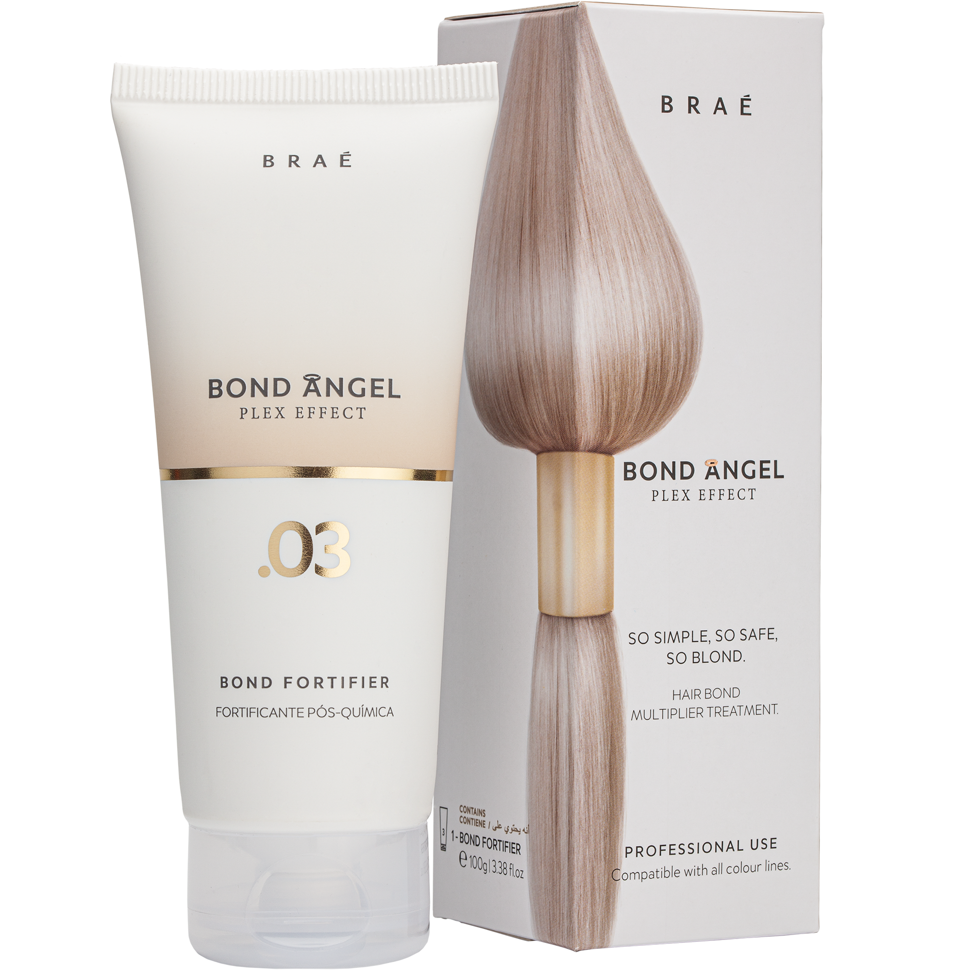 Braé Bond Angel Plex Effect Step 3 - Bond Fortifier Home Care Treatment - (3.38 fl. oz)