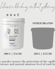 Hair Bleach Powder Professional Lightener 9+ Wanna Be Blonde 500g