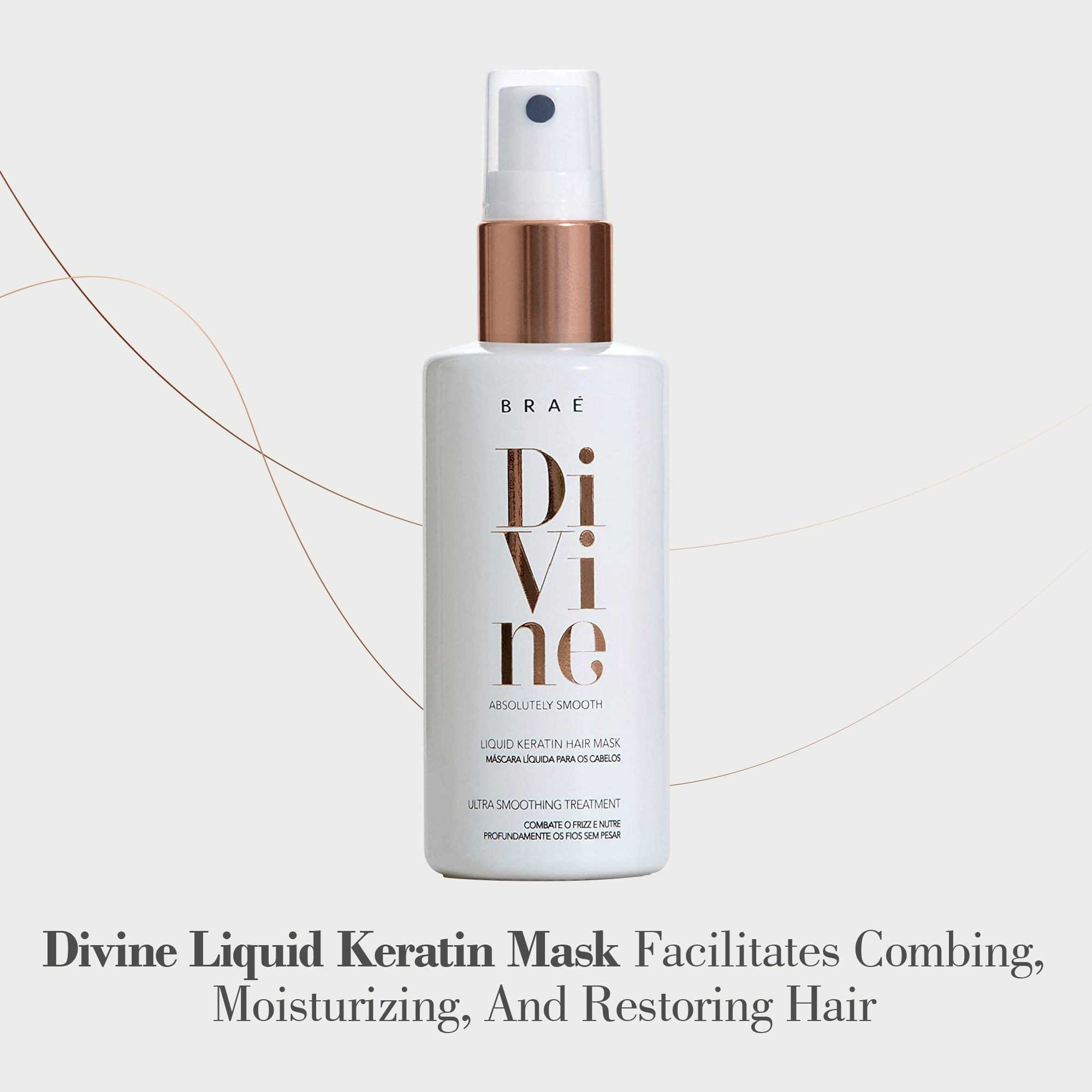 Divine Liquid Keratin Hair Mask 2.02 fl. oz