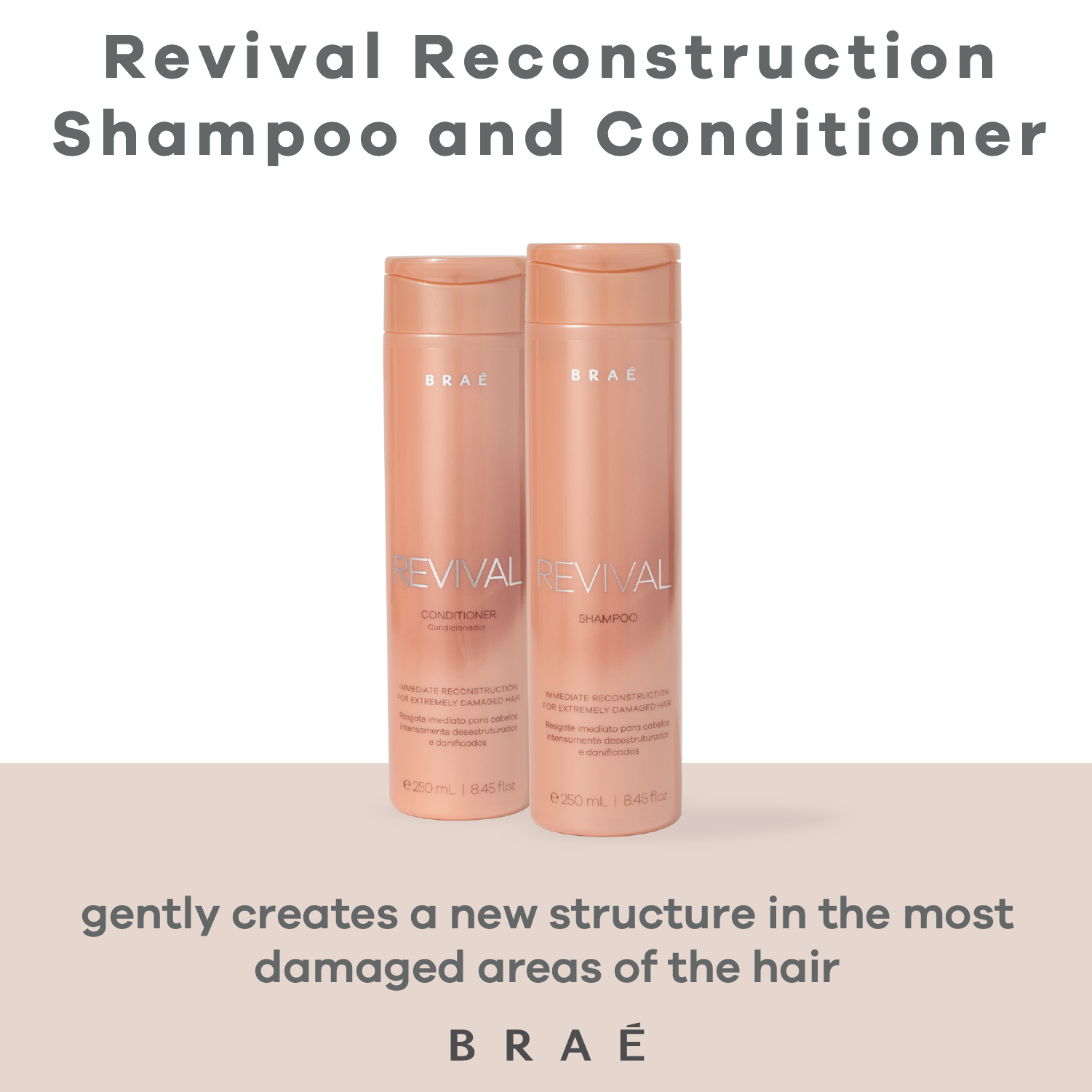 Hair Repair Shampoo and Conditioner - Revival Set 8.45 fl. oz