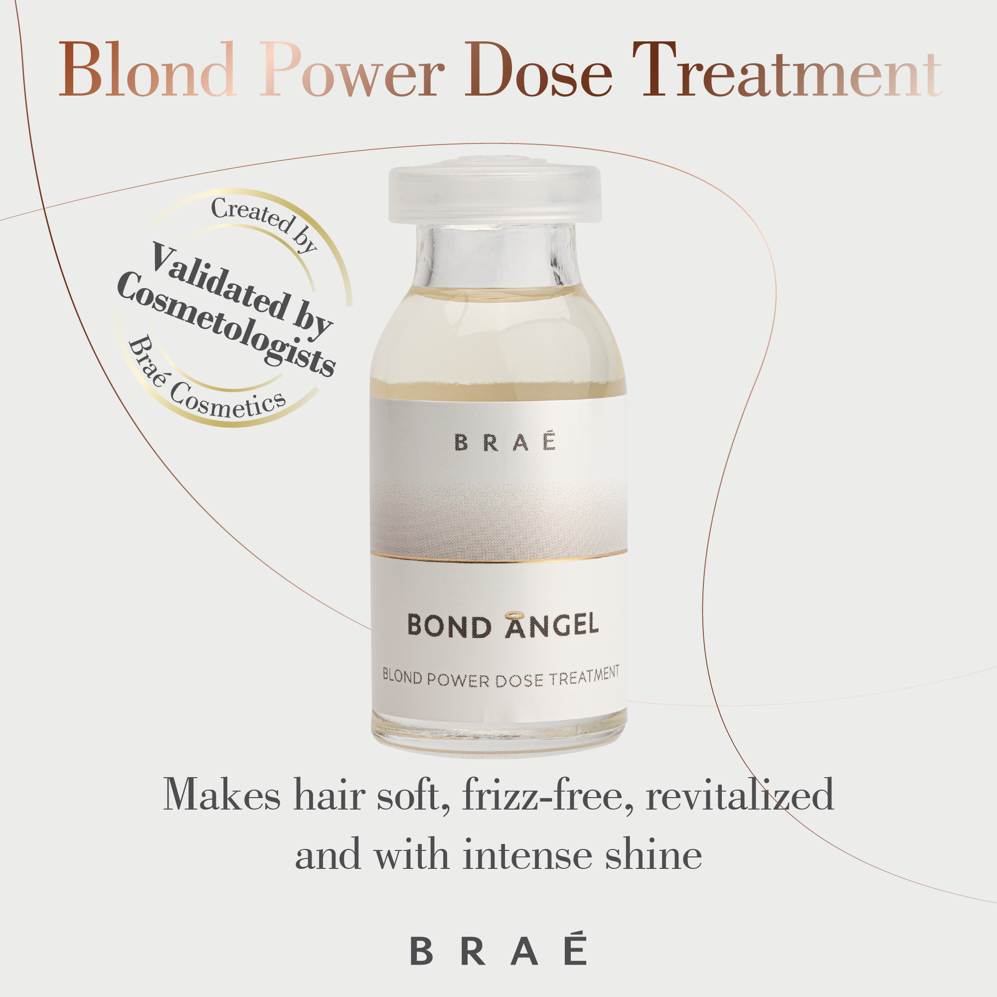 Bond Angel Plex Effect Blond Power Dose Treatment for All Hair Types 13 ml