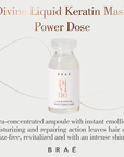Divine Liquid Keratin Mask Ampoule Tratamiento acondicionador para el cabello para todo tipo de cabello 0.5 fl.oz (1 unidad)