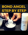 New Bond Angel Plex Effect Treatment Kit for Bleaching and Coloring protection - 100ml Step 1, 2, 2