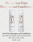 Anti-frizz Boost: Divine Shampoo and Conditioner + Divine Liquid Keratin Ampoule