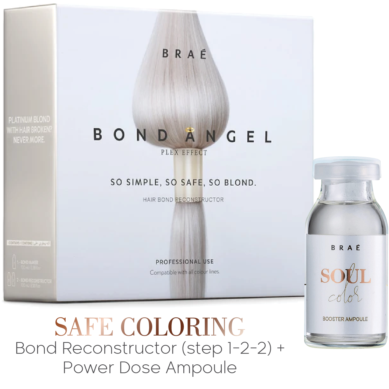 Safe Coloring: Bond Angel Kit + Soul Color Booster Ampoule