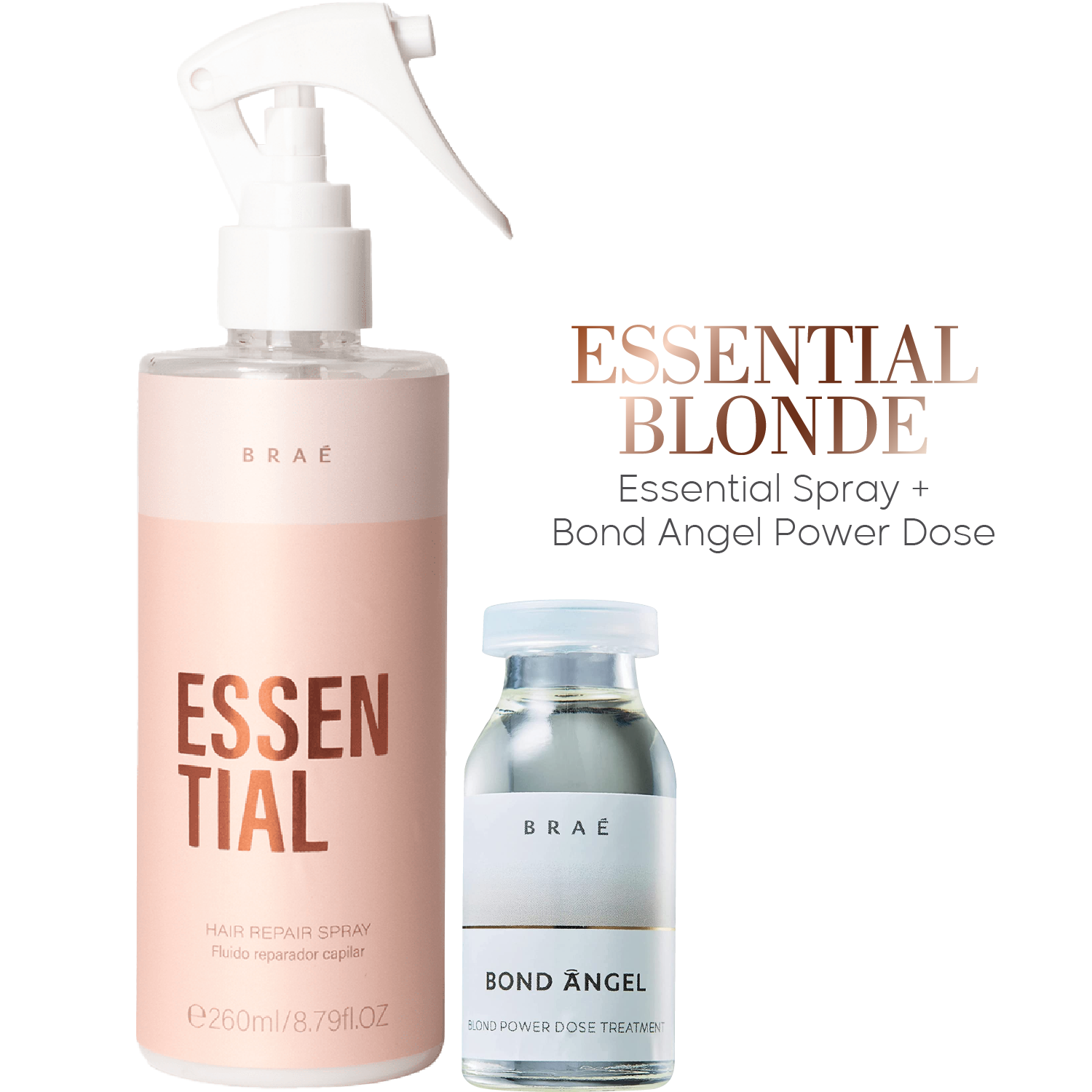 Essential Blonde: Essential Hair Repair Spray + Bond Angel Power Dose