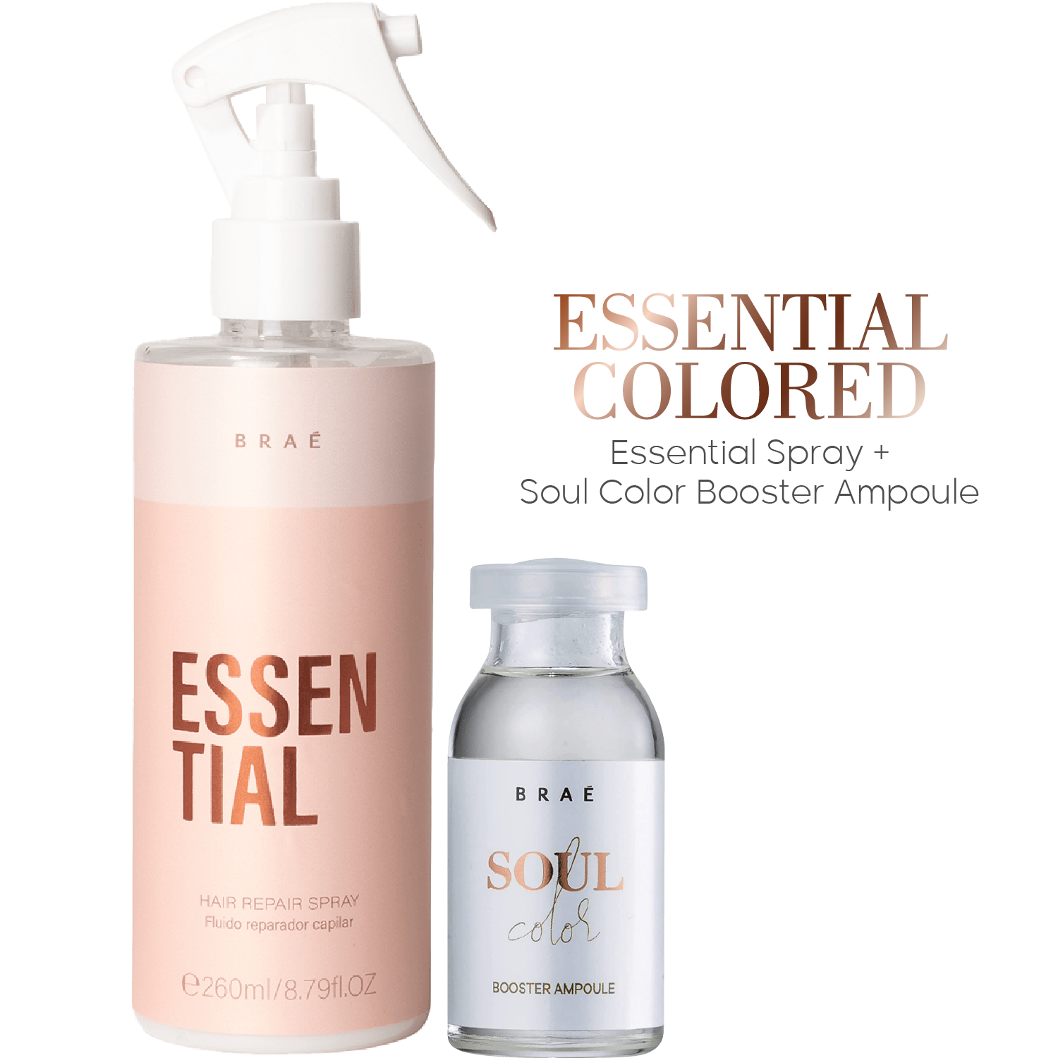 Essential Colored: Essential hair Repair Spray + Soul Color Booster Ampoule