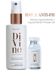 Daily Anti-frizz: Divine Liquid Keratin Ampoule + Divine Liquid Keratin Mask